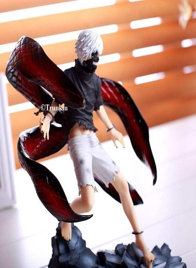 Trunkin Tokyo Ghoul Anime | Kaneki Ken Touka Kirishima PVC Action Figure | Awakening Figurine Generation of Dark Jin Muyan Manga Collectible |Figurine 22Cm - Image 3